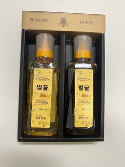 천연 토종꿀 선물세트 (아카시아꿀500g+밤꽃꿀500g)-1