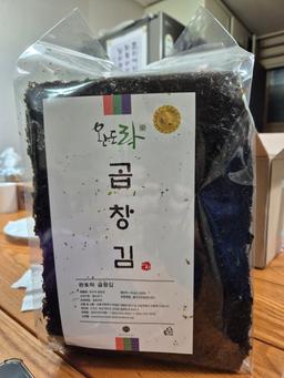 완도락 2025년  햇곱창김 100장-1