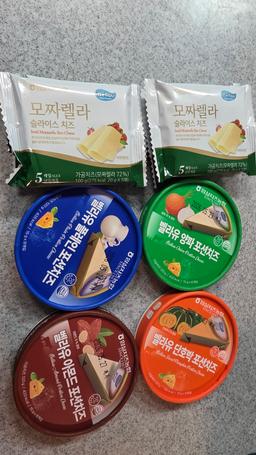 임실치즈농협 3호 선물세트 (포션&슬라이스 치즈 8개)-1