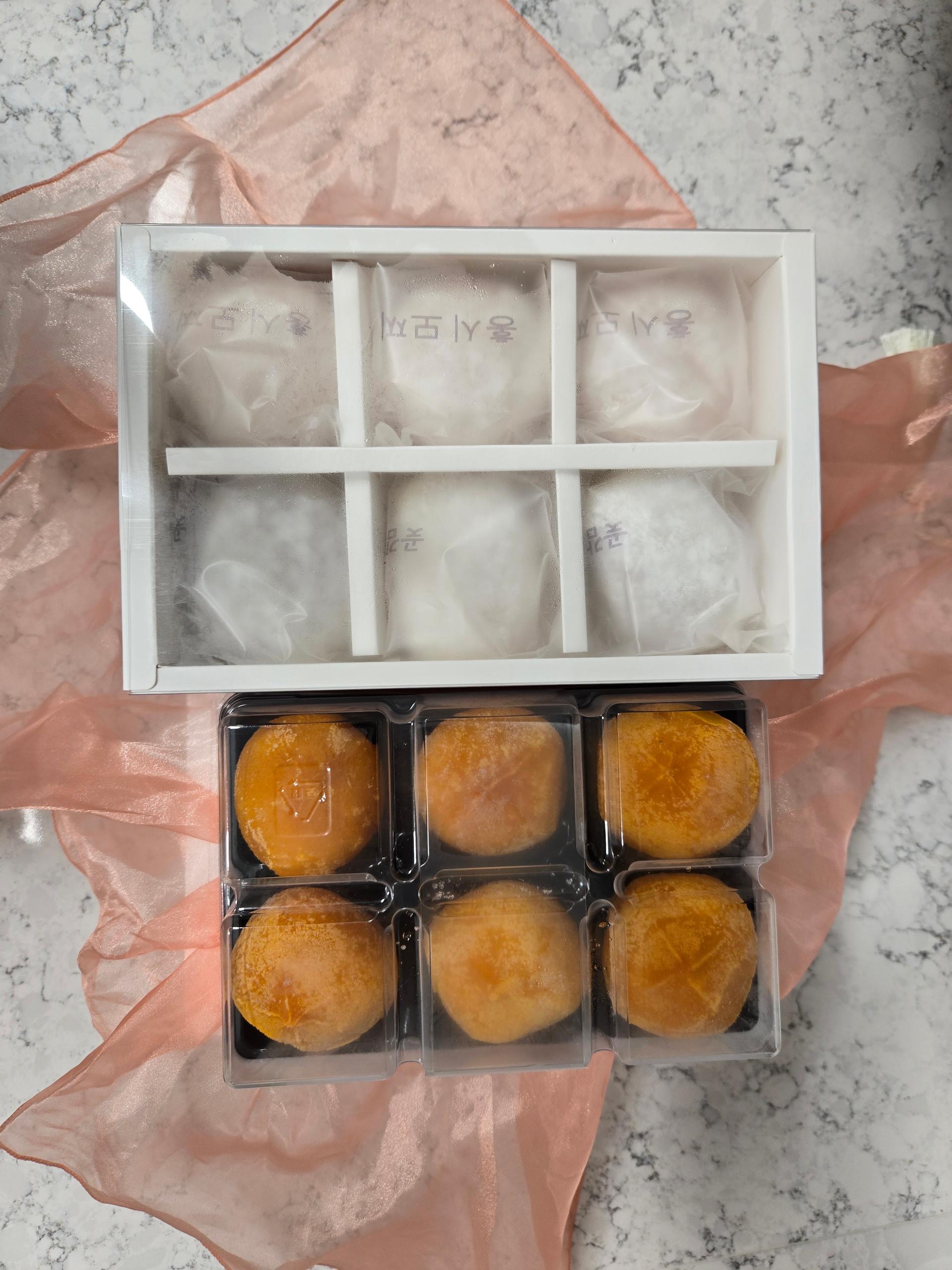 홍시반 수제모찌 선물세트(홍시모찌 3구+곶감모찌 3구+반건시 6구)