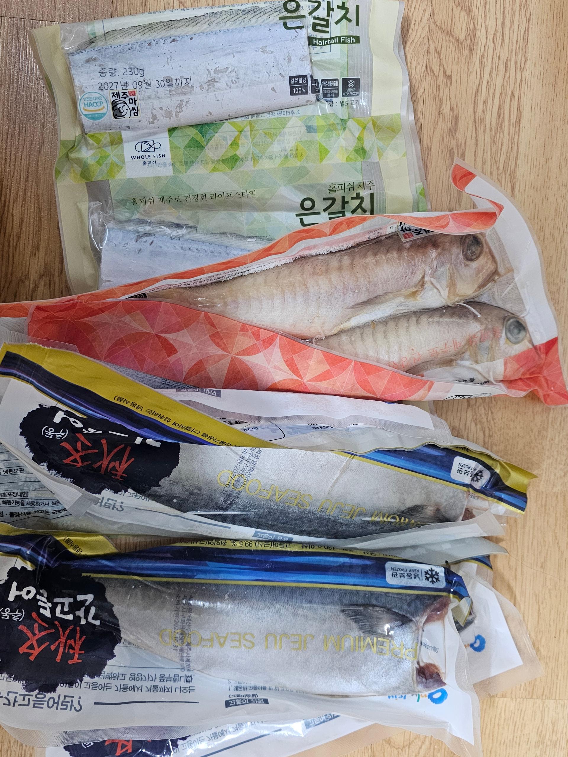 청룡수산 수산물 꾸러미(갈치+옥돔+고등어 구성)