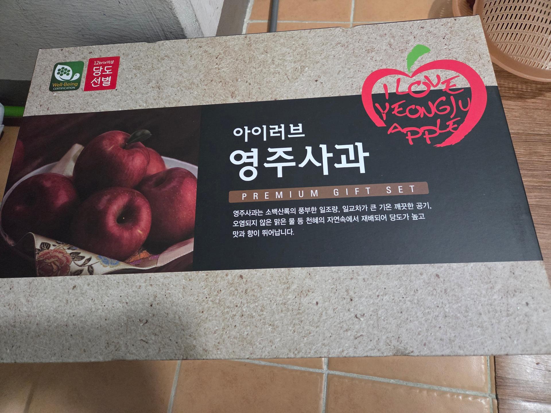 [대경사과원예농협]영주사과 3.2kg 선물세트+1kg 추가 증정