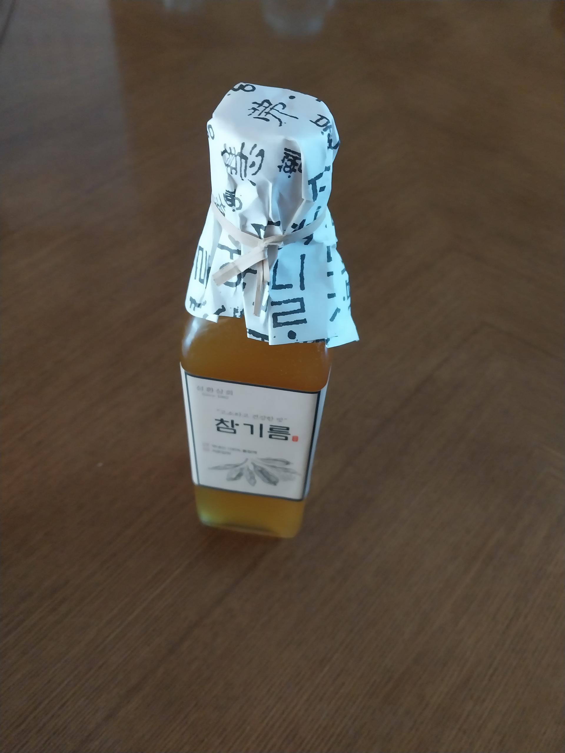 고소한 최상급 통깨 참기름 300ml