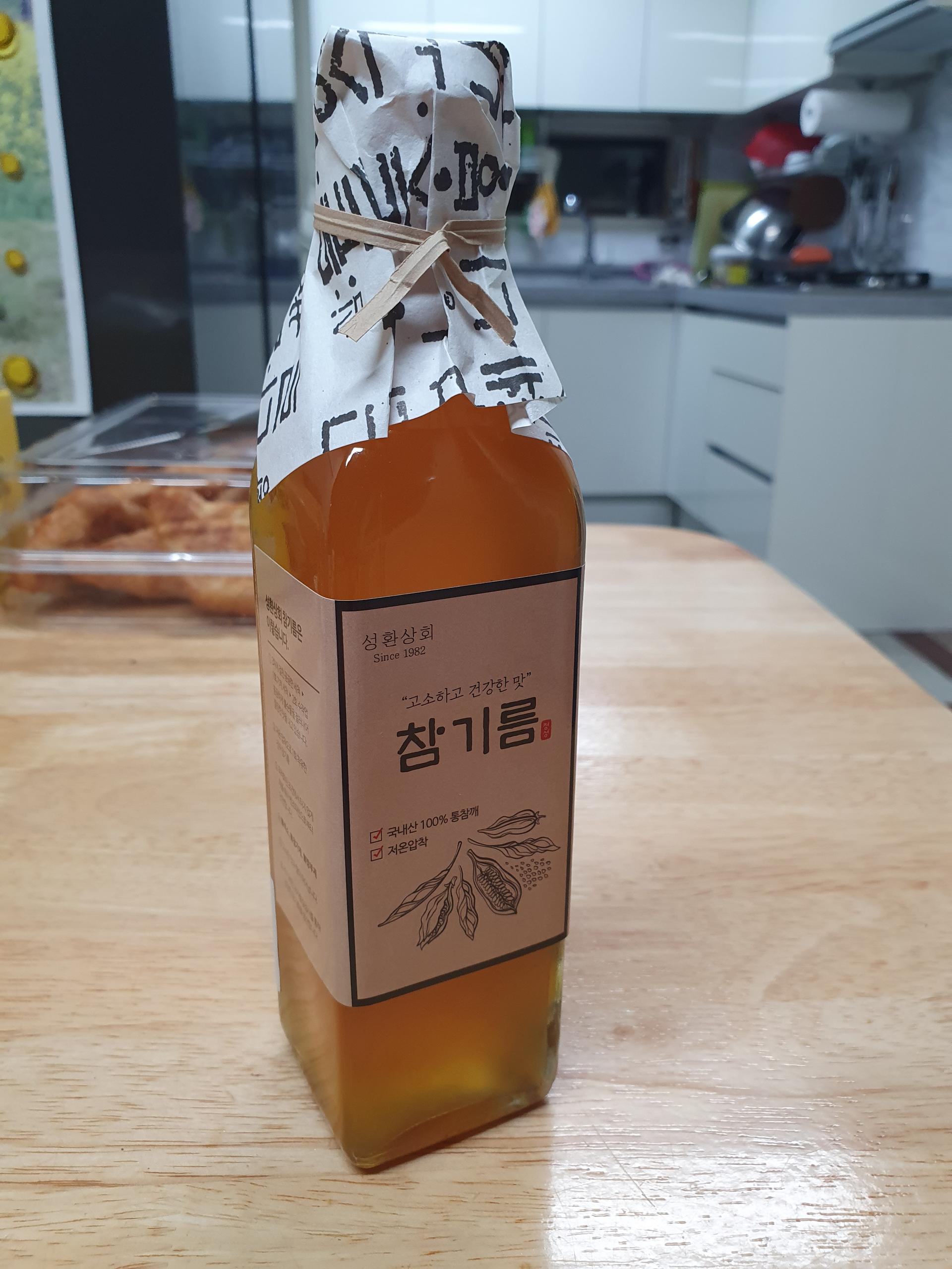 고소한 최상급 통깨 참기름 300ml