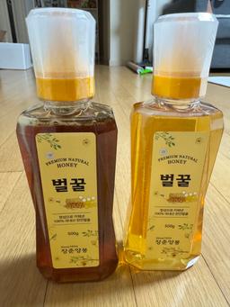 천연 토종꿀 선물세트 (아카시아꿀500g+밤꽃꿀500g)-1