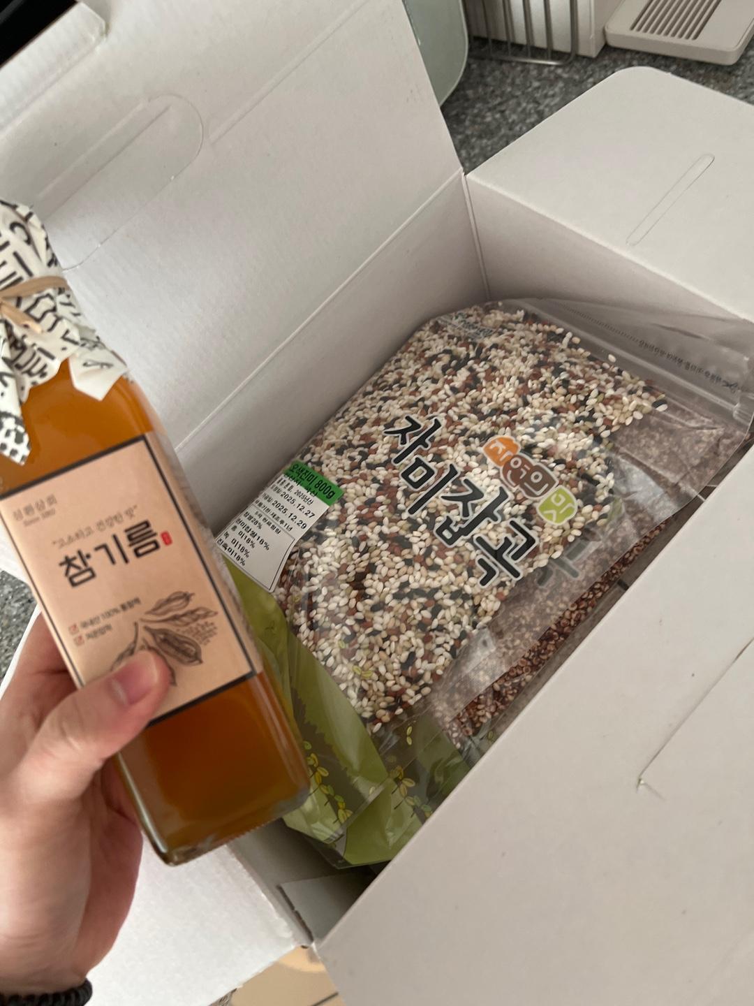 고소한 최상급 통깨 참기름 300ml