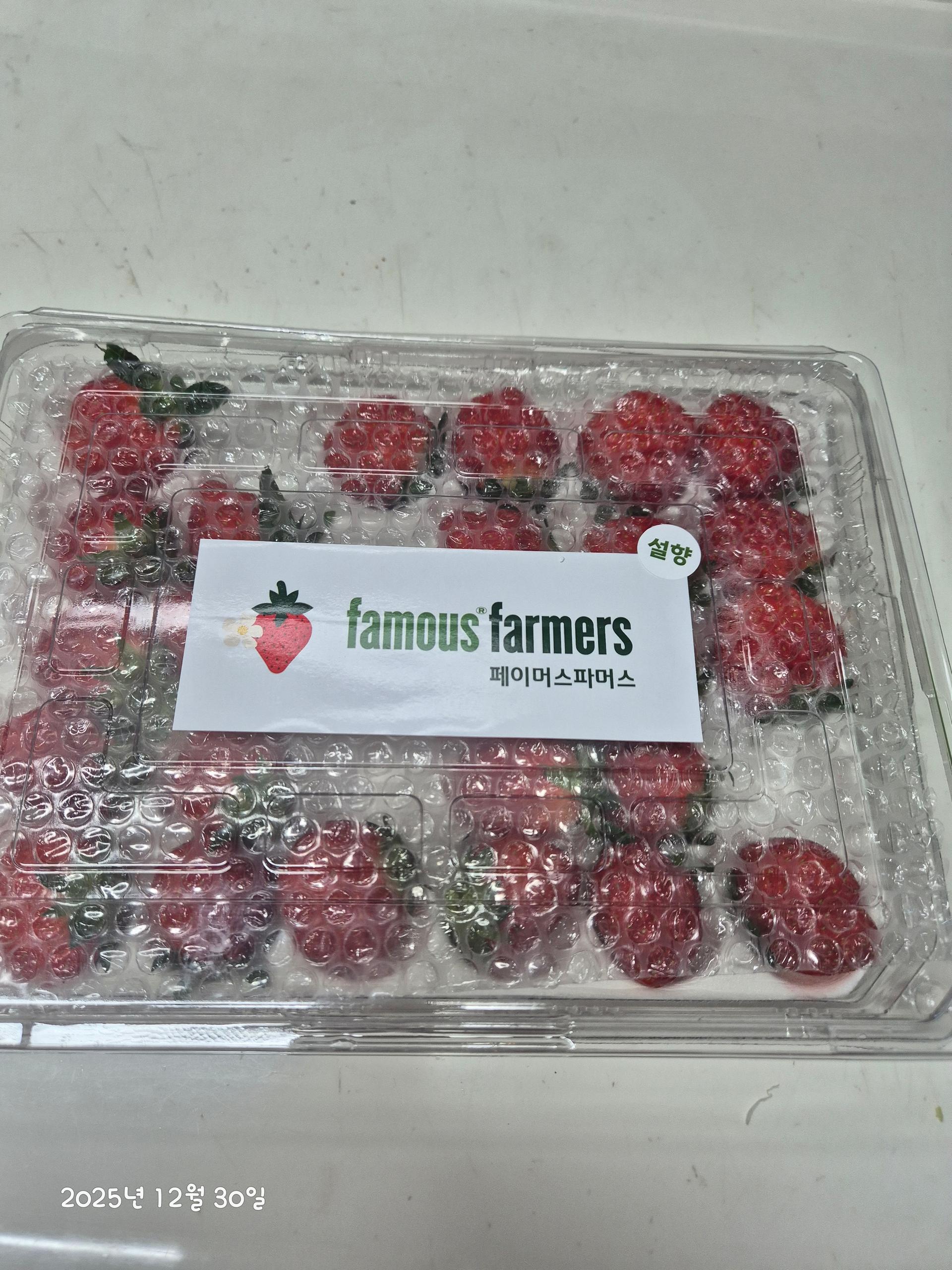 연곡 페이머스파머스 딸기 800g