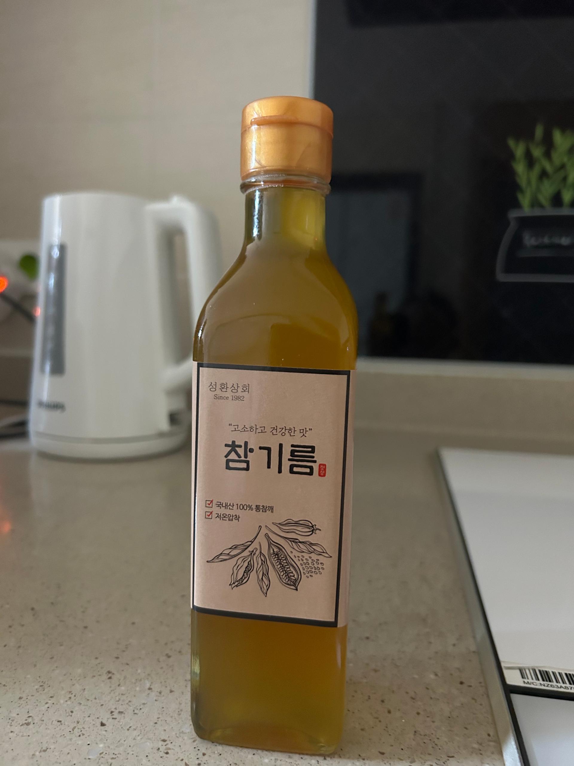 고소한 최상급 통깨 참기름 300ml