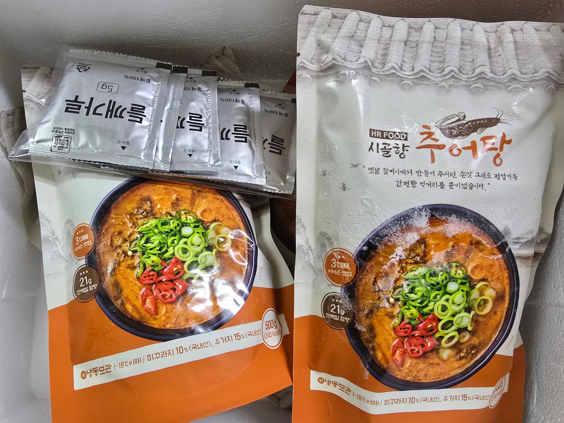 시골향 추어탕 (500g × 5팩) 