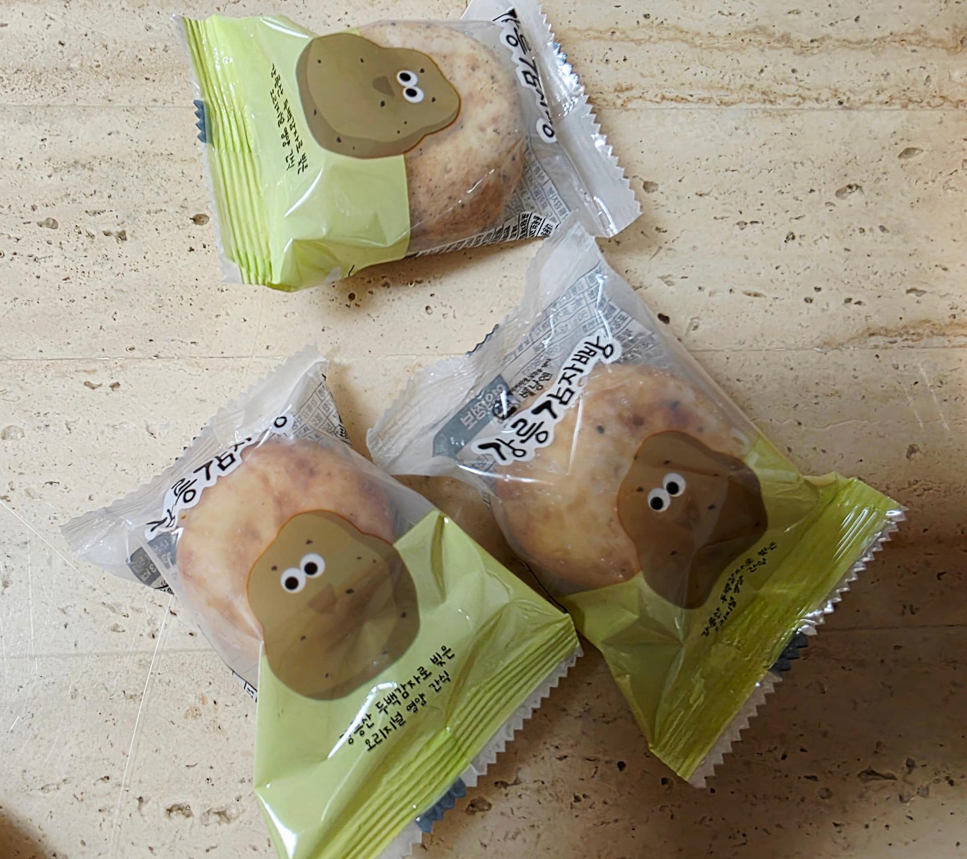 [연말한정] 오리지널 영양 간식 강릉 감자빵 18개입 + 6개 추가증정