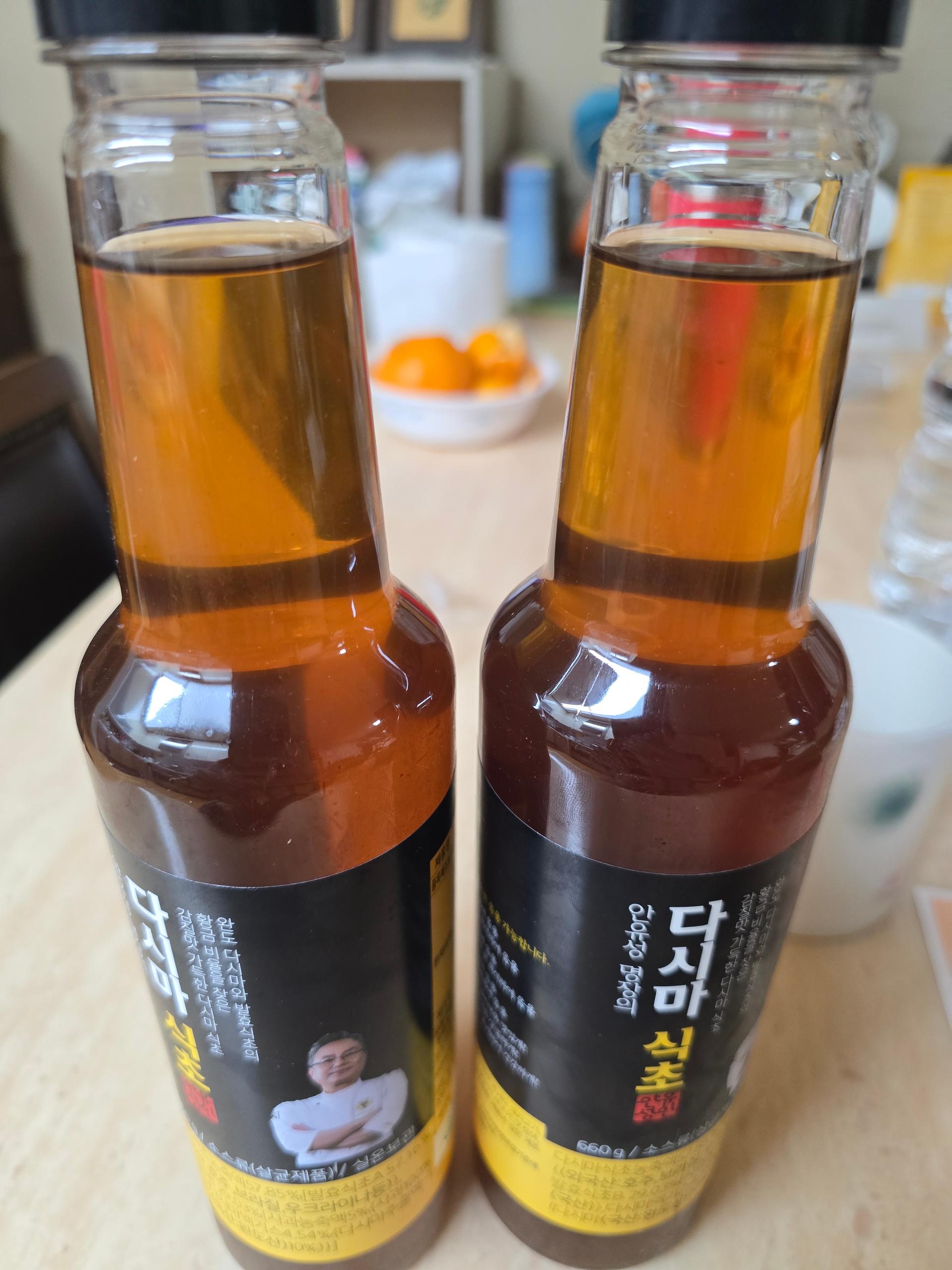 명장 안유성, 다시마 발효 간장&식초 (각 660g)