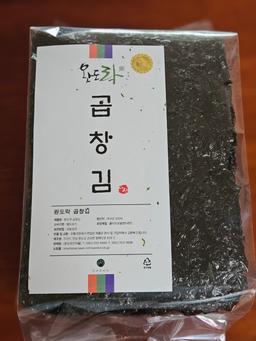 완도락 2025년  햇곱창김 100장-1