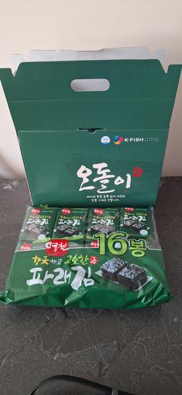 향긋하고 고소한 파래김 96봉 (16봉 × 6개)-1