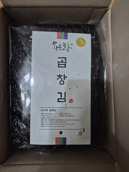 완도락 2025년  햇곱창김 100장-2