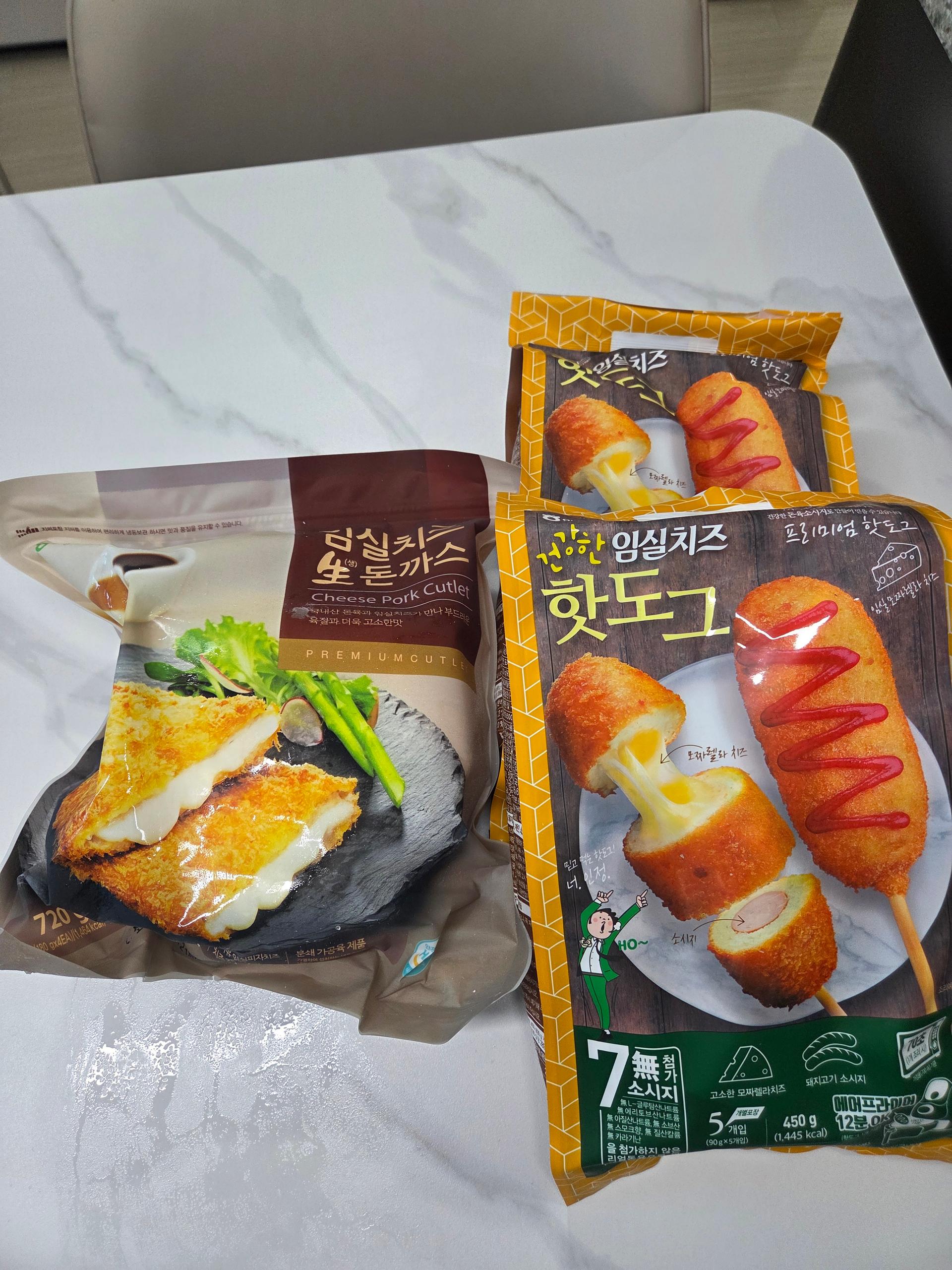 임실치즈 간편식 세트 (핫도그+돈까스 3팩)