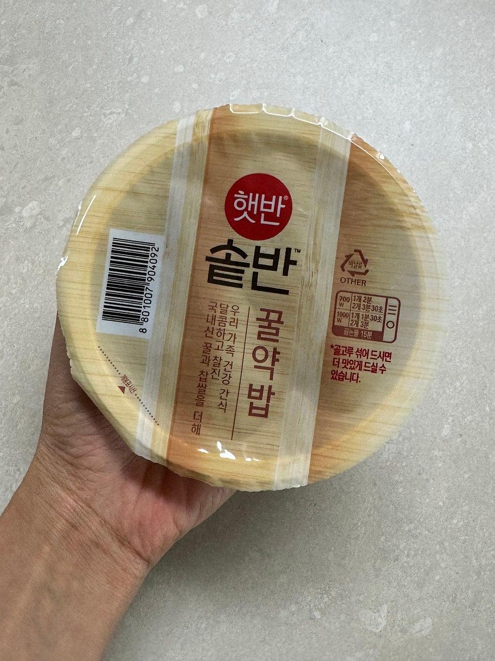 한끼든든 CJ꾸러미(솥반, 3종 각 5개씩)