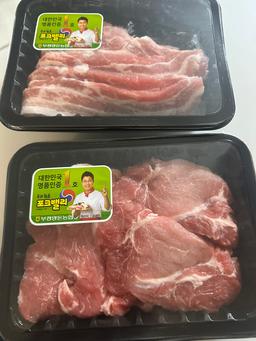 통영 명품 한돈 선물세트 (삼겹 500g+목심 500g) + 부위별 100g 추가 증량-1