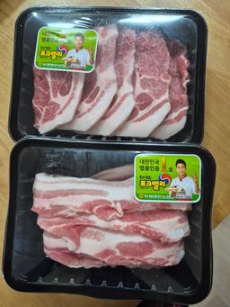 통영 명품 한돈 선물세트 (삼겹 500g+목심 500g) + 부위별 100g 추가 증량-1