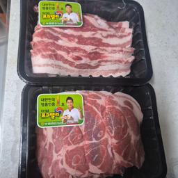 통영 명품 한돈 선물세트 (삼겹 500g+목심 500g) + 부위별 100g 추가 증량-1
