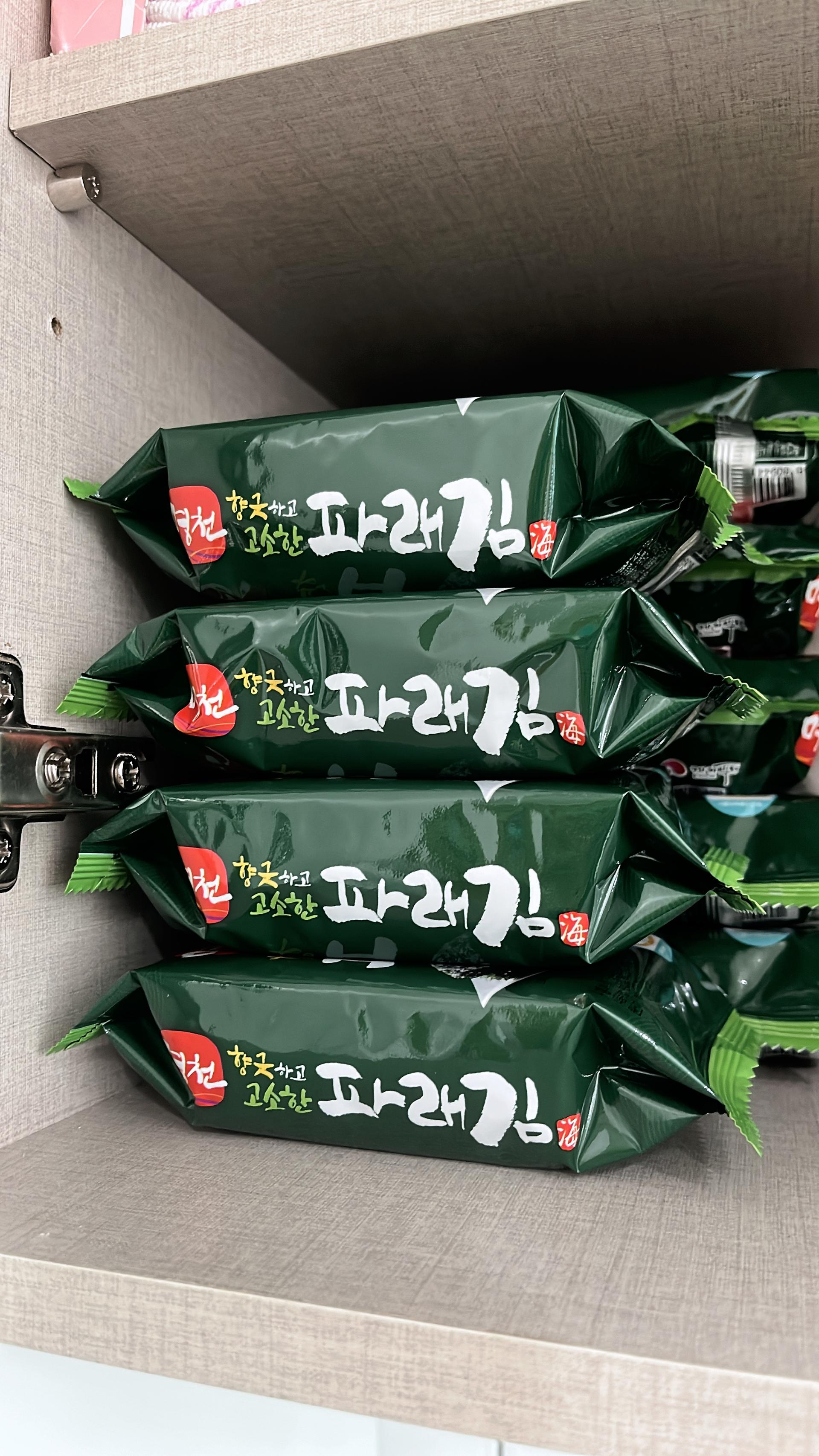 향긋하고 고소한 파래김 96봉 (16봉 × 6개)