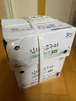 [EVENT] 무농약 김의준 꿀고구마 (대 3kg + 대/하 3kg) + 대 2kg 추가증정-1