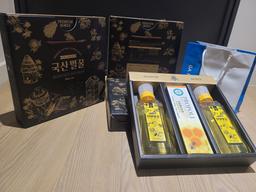 가마봉 벌꿀 패키지 (500g × 2, 프로폴리스 치약 / 1000g × 1 중 선택)-1
