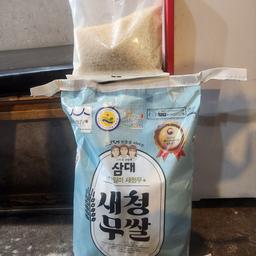 [EVENT ~ 2월 18일까지] 삼대 새청무쌀 10kg (2025년 햅쌀-상등급) + 1kg 추가 증정-1
