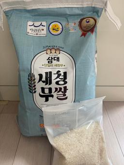 [EVENT ~ 2월 18일까지] 삼대 새청무쌀 10kg (2025년 햅쌀-상등급) + 1kg 추가 증정-1