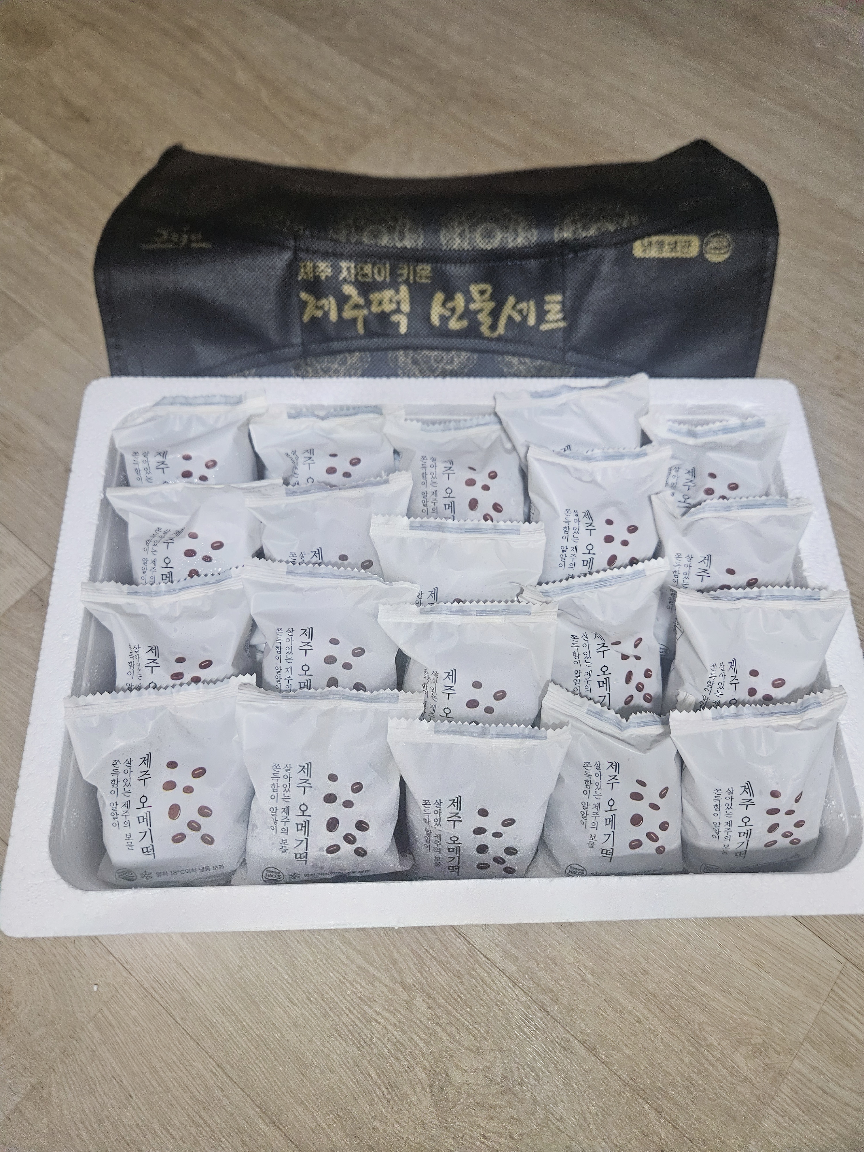 제주 오메기떡 선물세트 40개입 이미지